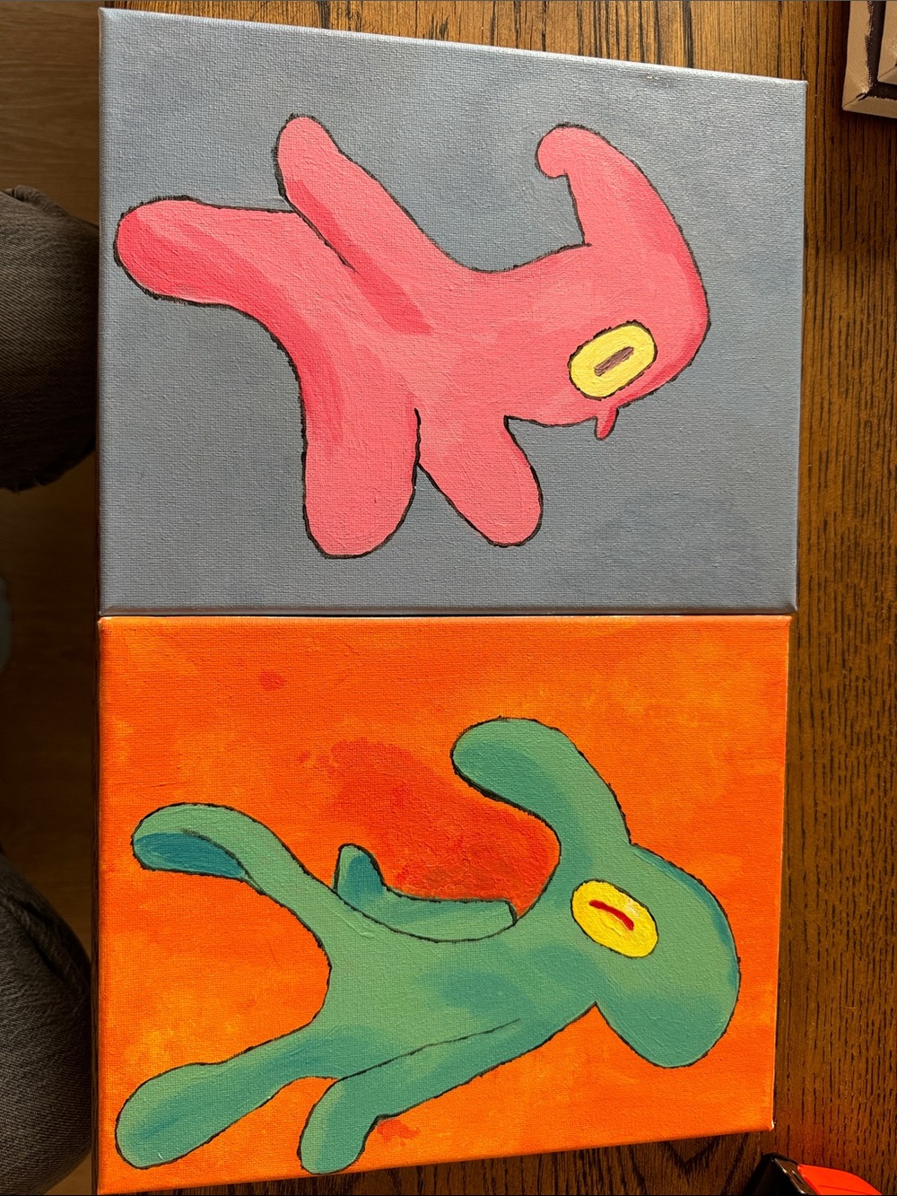 Bold and brash acrylic paintings bundle